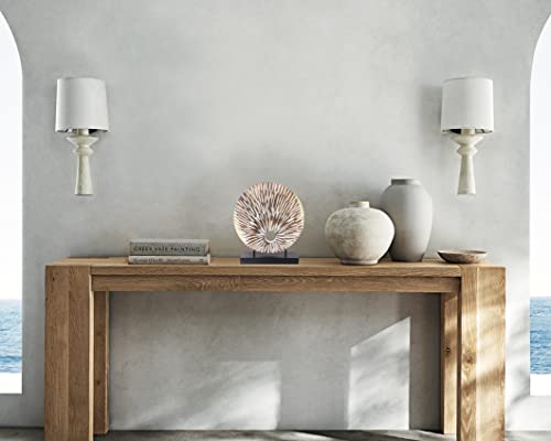 Home Decor Solid Wood Handmade Sculpture For Coffee Console Table Top Shelf In Modern Living Room Bedroom Kitchen Office Farmhouse Mantel Fireplace Foyer Decorations #TOP6