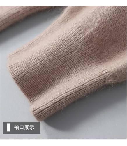 Men's and Winter Cross V-Neck Top Solid Cashmere Sweater Youth Casual Long-Sleeved Thick Plus Size Pullover3