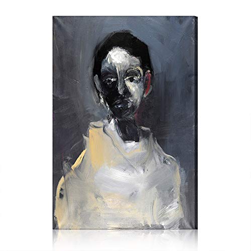 Peinture à l'huile sur toile abstraite grand format 80x120 cm pour sublimer un mur de salon
