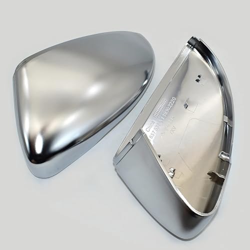 Coque de rétroviseur chromée mate pour VW Eos 2011-2015 - 2