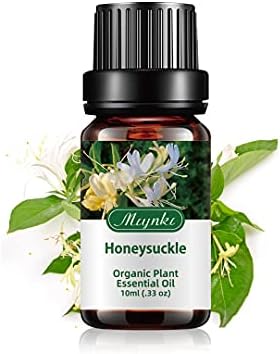 Essential Oils Honeysuckle Essential Oil - Organic Plant & Natural 100% Pure Honeysuckle Oil for Diffuser, Humidifier, Massage,Sleep, Bath, Skin & Hair Care - 10ml