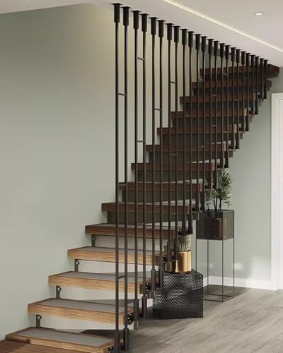 Balaustres para cubierta interior y escaleras con montaje lateral ajustable 7