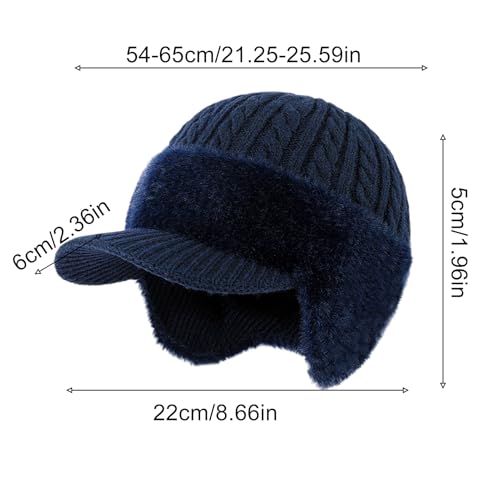 Bonnet tricoté Coldshield Trapper chaud et isolant pour affronter l'hiver