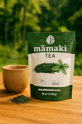 Nakihalani Farm Organically Grown Hawaiian Mamaki Tea (2oz) - Caffeine-Free