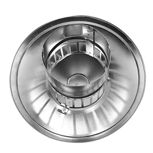 Capuchon de pluie en acier inoxydable pour finition de toit - 8