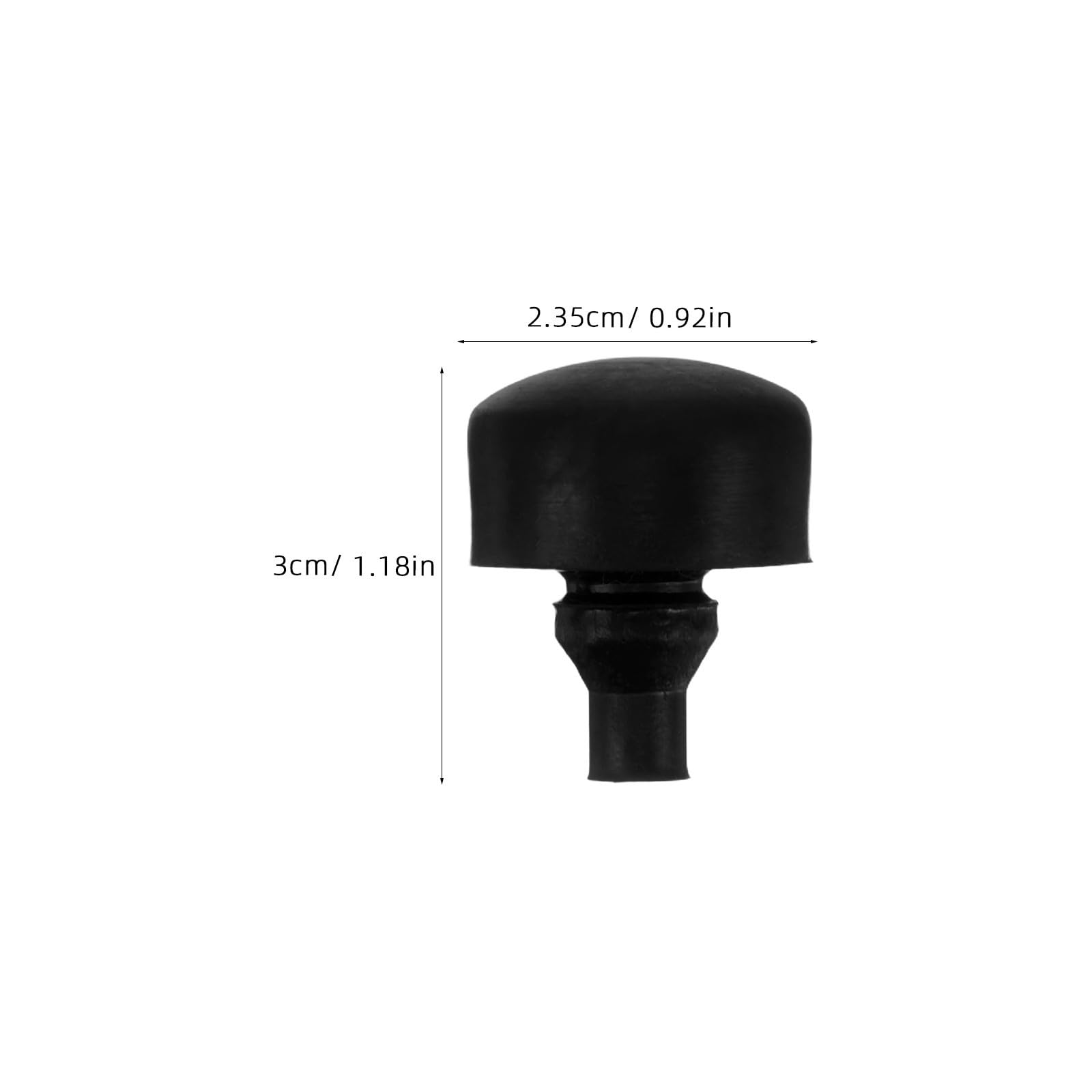 Bujes de Montaje de Goma Amortiguador de Chasis para Motor de Motocicleta 100 Cojines Aplicables para Soporte Antivibración en Reparaciones y Mejoras de Motos