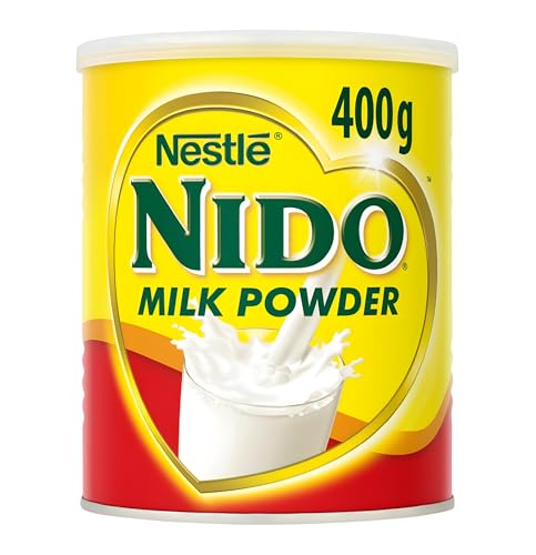 Nestlé NIDO Leche en Polvo Entera Instantánea – Alto Contenido en Proteínas y Calcio, Ideal para Bebidas y Recetas - Distribuido por Laborawi (400g)