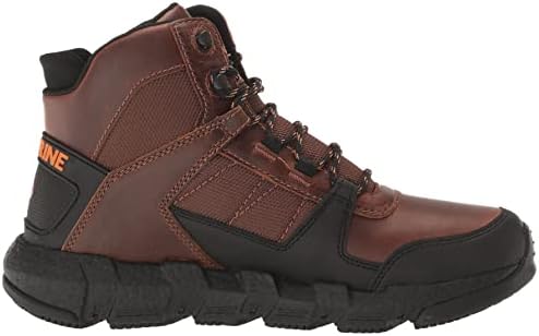 Wolverine Men's Rev UltraSpring DuraShocks Vent Mid Industrial Boot, Tobacco, 11 | Image 5