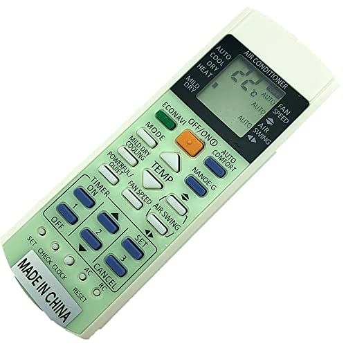 Télécommande de remplacement Panasonic A75C3208 pour réparer une clim bloquée sans code - 3