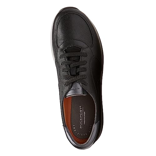 Rockport Women's Trustride Leather Flat Shoe Black, Size 8.5 X-Wide by Rockport - Image 4