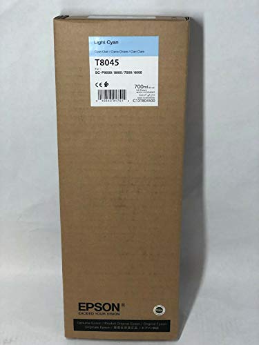 Preisvergleich Produktbild Epson C13T804500 Tintenpatrone, Singlepack T804500, ultrachrom / hell cyan