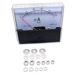 Analog Panel AMP Current Ammeter Meter Gauge DH-670 0-100mA DC