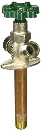 Prier C-144D04 4", Full Turn Wall Inlet MPT x 1/2" SWT Anti-Siphon Freezeless Hydrant, 4"