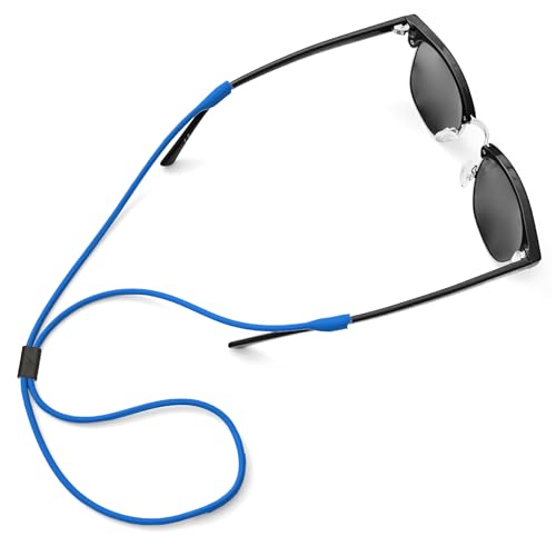 Image of Pilotfish Premium Silicone Sunglasses Strap, Adjustable Glasses Retainer with Unique Passthrough Design - Universal Fit