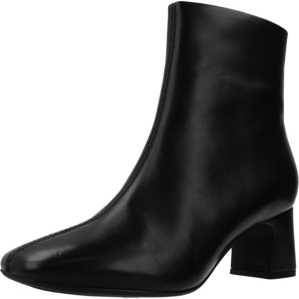 Clarks Fernie Zip Womens Black Leather, 5.5