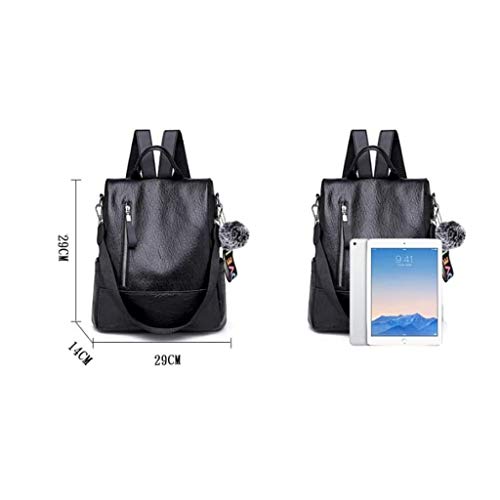 Sac à main en cuir PU convertible et imperméable pour femme