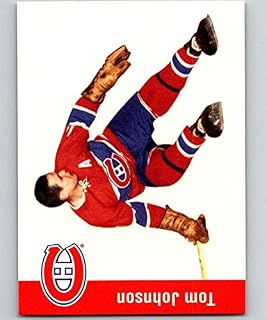 Hockey Trading Card 1994-95 Parkhurst Missing Link #79 Tom Johnson NM Near Mint Canadiens