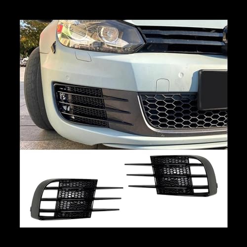 Calandre VW Golf 6 de 2008 à 2013 avec cache antibrouillard inférieur