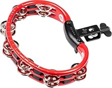 Jingle Ring - The tambourine is played by shaking, striking, or rubbing it by hand or with a stick With Mount - The mount attached to the handle allows this tambourine to be integrated into a drum set Steel Jingles - The jingles of this double-row ta...