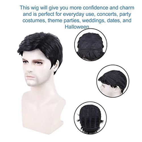 Mejores precios y opiniones de Peluca negra corta de esta semana. 15 Imagen adicional
