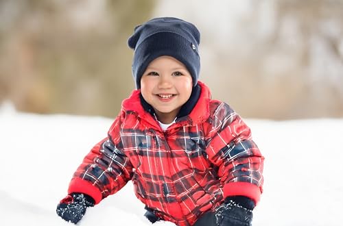 Image of Funky Junque Baby, Toddler & Kids Beanie - Ultra Soft Stretchy Knit Winter Hat for Ages 0-10, Available in 3 Sizes