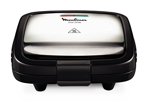 Parrilla con mango aislado Moulinex SZ192D y tope de cierre seguro 3