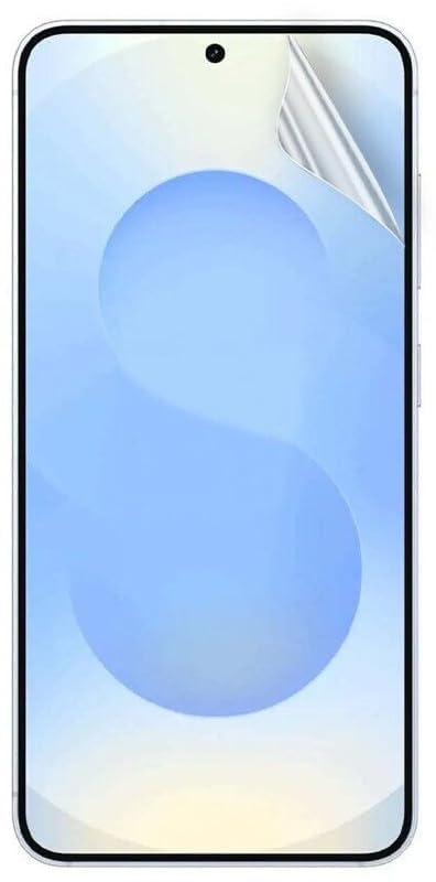Image of BLACKSHEEP Matte Screen Protector for Samsung Galaxy S25 FE 5G (Pack of 1) Membrane Case Friendly Full Edge to Edge Screen Coverage & Installation Kit