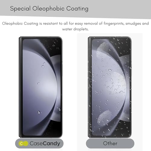 Image of Casecandy - [Set of 4 Screen Protector Guard For Samsung Z Fold 6 | Z Fold 6 Screen Protector (Front + Back + Inside Screen + Hinge Screen Protector) For Samsung Z Fold 6 - HD