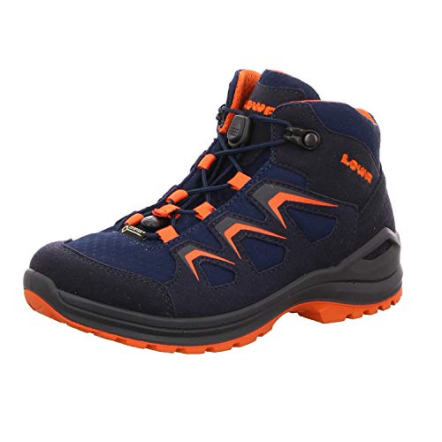 LOWA Stiefel dreiviertel INNOX EVO GTX QC JR navy/orange, 23