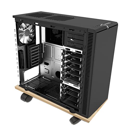 Soporte para torre de computadora DOITOOL con ruedas ajustables para escritorio, soporte móvil para PC para oficina en casa miniatura 6