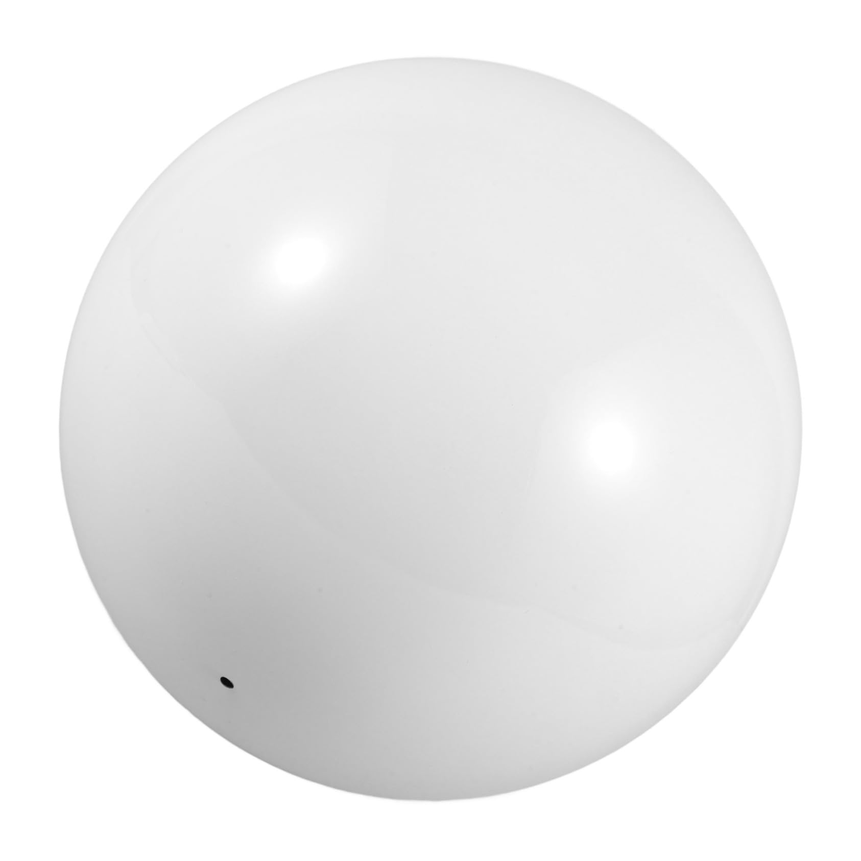 YARNOW Sfera Specchiata in Acciaio Inossidabile Bianco, Globo Riflettente da Giardino, Decorazione Chic per Esterni e Centrotavola