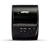 AGPtEK 58mm Mini Bluetooth/USB Pocket POS Thermal Receipt Printer for Android iOS (Drive Software Needed),Could Power by Rechargeable Battery(Please Contact Customer Service to Get The Video Link)