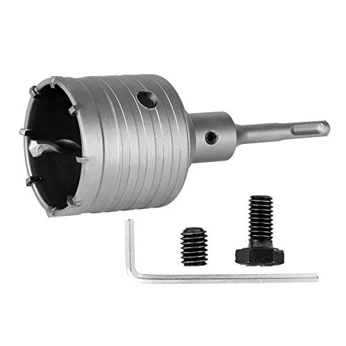 SROL - Broca de muro sierra de calar, perforadora,  taladradora de percusión, sacanúcleos con vástago SDS,  llave, broca de centrar, herramienta