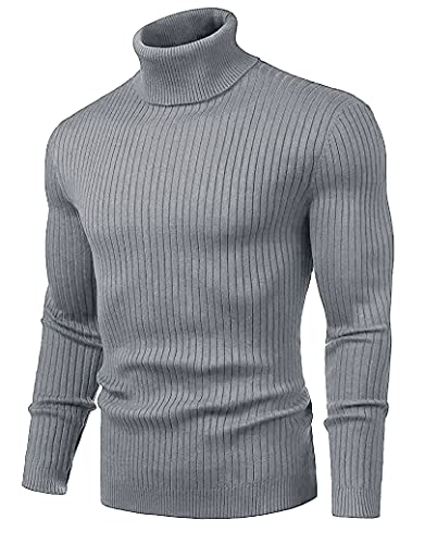 Image of NORTHWIND Men's High Turtle Neck Cotton T-Shirt