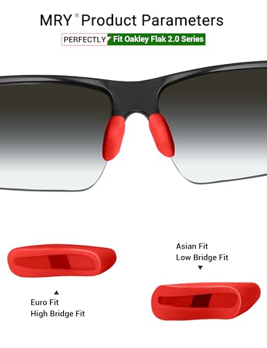 Image of Mryok Replacement Nose Piece Nose Pads for Oakley Half Jacket /Flak 2.0 /Half Jacket 2.0 /Flack Jacket Sunglass - Options