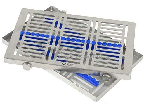 3X Esterilización Cassette - Contenedor de bandeja de lavado - para 20 instrumentos de esterilización