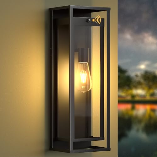 Image of 20in Dusk to Dawn Outdoor Lighting Extra Large Modern Waterproof Sconce
