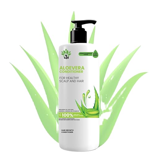 Image of GIR Aloe Vera Ayurvedic Conditioner with Aloe Vera & 21 Herbs Nourishes Scalp & Hair Paraben & Silicone Free (1000 ML)