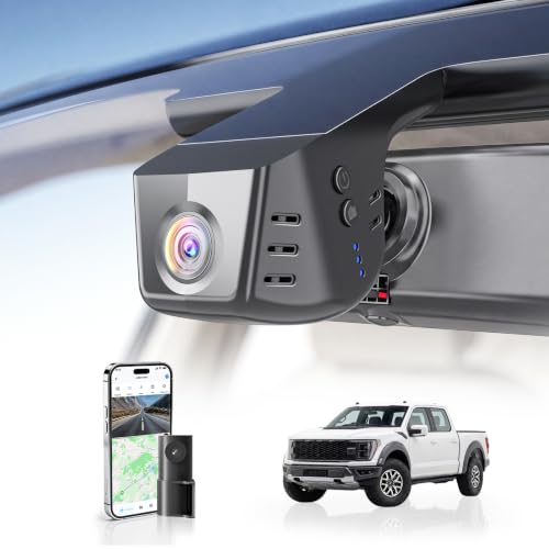 4K front and 1080P rear Ford dash cam