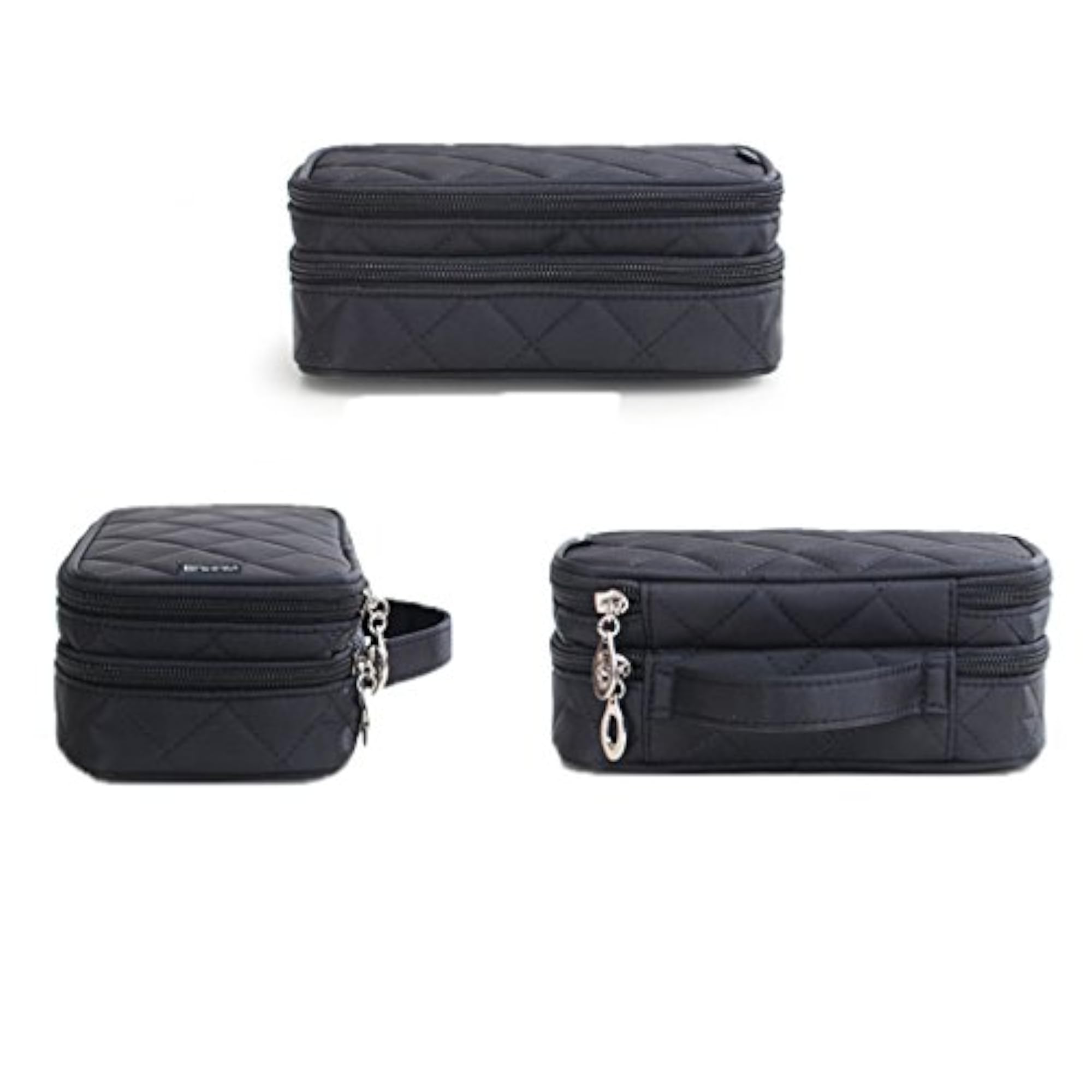 Travel Cosmetic Makeup Bag, Women's Toiletry Organizer Train Case