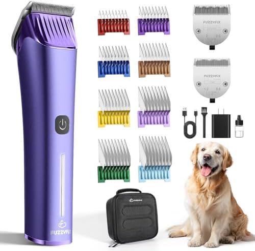 FuzzyFix Nova 5-in-1 Professional Dog Grooming Clipper