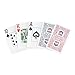 Copag WSOP 2024 Retro Design 100% Plastic Playing Cards - Narrow Size (Bridge) Jumbo Index Blue/Red Double Deck Set