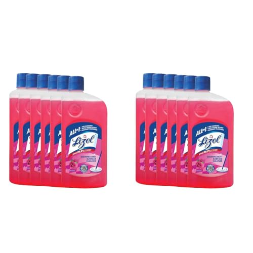 Lizol 500 ml (Pack of 12) - Floral, Disinfectant Surface & Floor Cleaner Liquid | Suitable for All Floor Cleaner Mops | Kills 99.9% Germs| Indias #1 Floor Cleaner (B0D6YLNGWY) Amazon Price History, Amazon Price Tracker