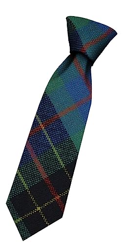 Cravate en laine Brodie Hunting Tartan fabriqué en Écosse