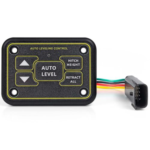 RHAOCZIYAUTO 425306 Quick Level Touch Panel Assembly w/RV Auto Leveling Fit for Lippert Ground Control & Level-Up Hydraulic Leveling System