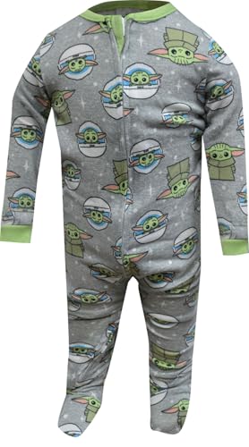 Komar Kids Boys' Star Wars Mandalorian Grogu Baby Ultra Soft Sleeper2