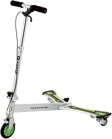 Razor Razor PowerWing DLX - Trottinette 3 Roues Pivotantes à Propulsion Latérale