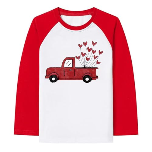T-Shirt Garçon Haut Enfant Manches Courtes Coton Rouge Vif Vêtement de Sport Équipe Football Casual Respirant Adolescent A30