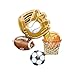 Produktbild Sports Lg Mylar Balloon 32 Basketball Baseball Soccer Football (MULTI, 1) by Anagram
