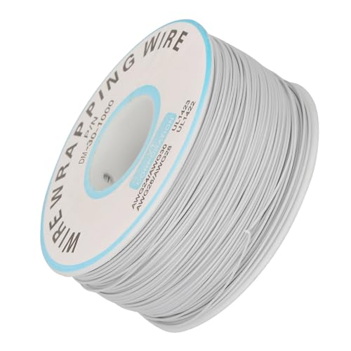 Filo Avvolgente, Miedziana Zinna 30awg 1roll Cavo Siliconi, LAD di Prova Elettronico LAD a LPOP LCD (BLACK) (WHITE)